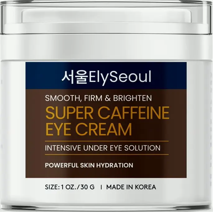 Super Caffeine Eye Cream: Anti-Wrinkle Treatment, Brightens Under Eyes