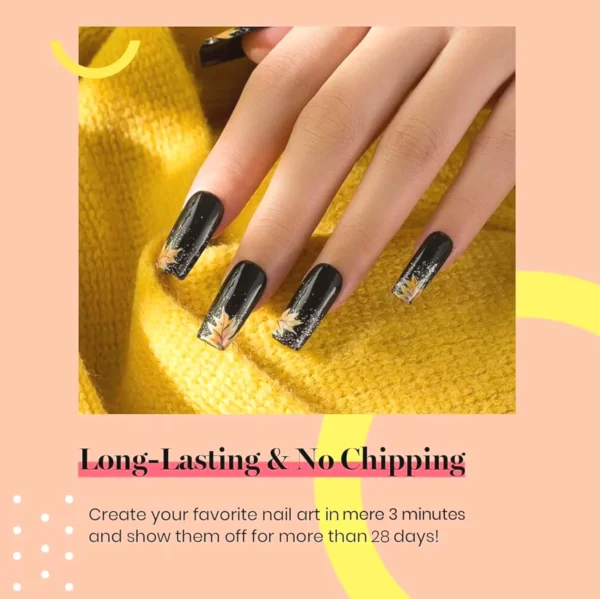 Beetles Gel Nail Polish - Audrey Black 1 pcs