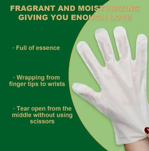 Hydrating Hand Mask with Shea Butter and Milk Extract
