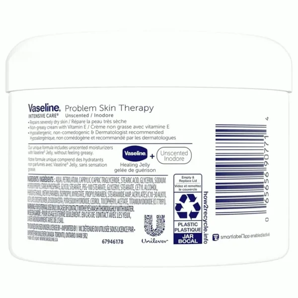Vaseline Issue Dermis Therapy Fragrance-Free Cream 220 ml
