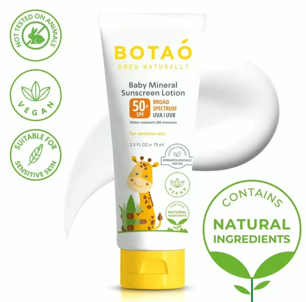 Infant Mineral Zinc Oxide Sunblock Cream SPF50