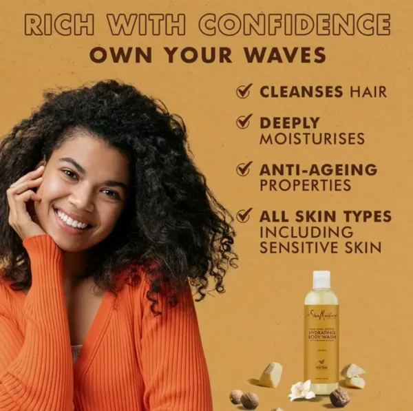 SheaMoisture Hydrating Bath Cleanser for Parched Dermis, 13 fl oz