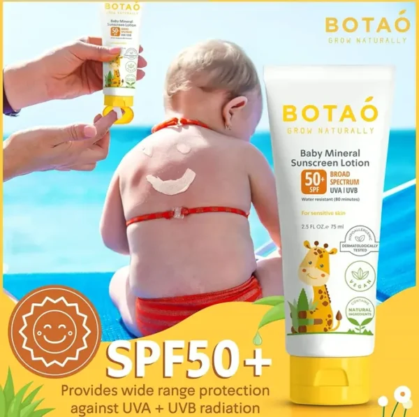 Infant Mineral Zinc Oxide Sunblock Cream SPF50