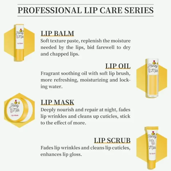 Milk Lip Treatment 4-Piece