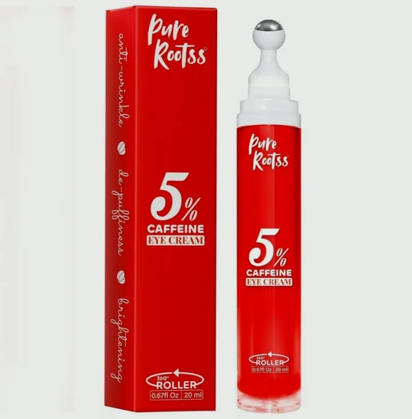 5% Caffeine Eye Cream with Roller