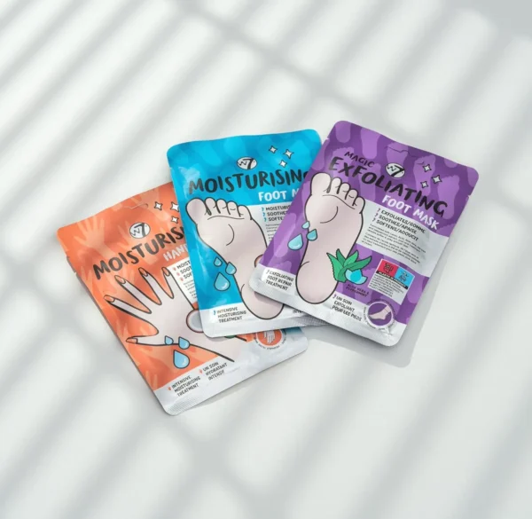 W7's Hand & Foot Treatment Set - Hydrate & Exfoliate Home Use