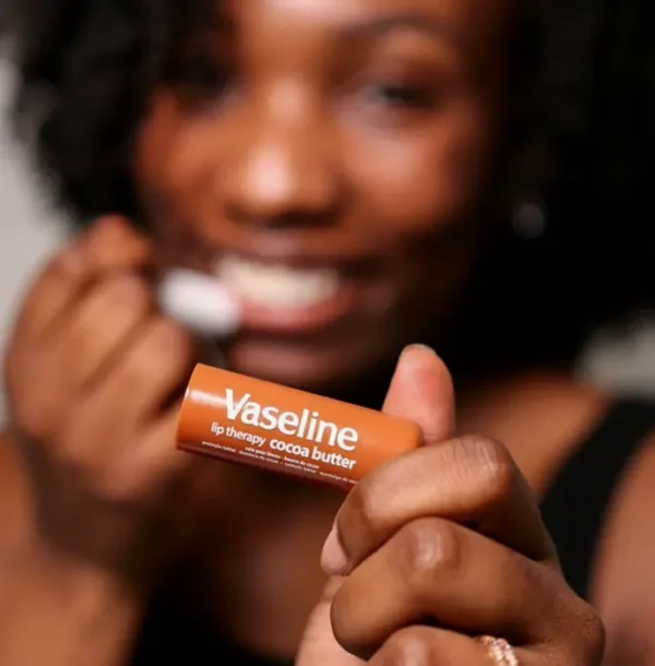 Vaseline's Lip Balm Assortment 4-Pack – Cocoa Butter + Aloe Hydrating Lip Care with Vitamin E, 0.16 Oz Ea