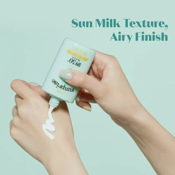 Etude House Sunrise Sun Milk SPF 50+ | Oil-free, Non-Greasy