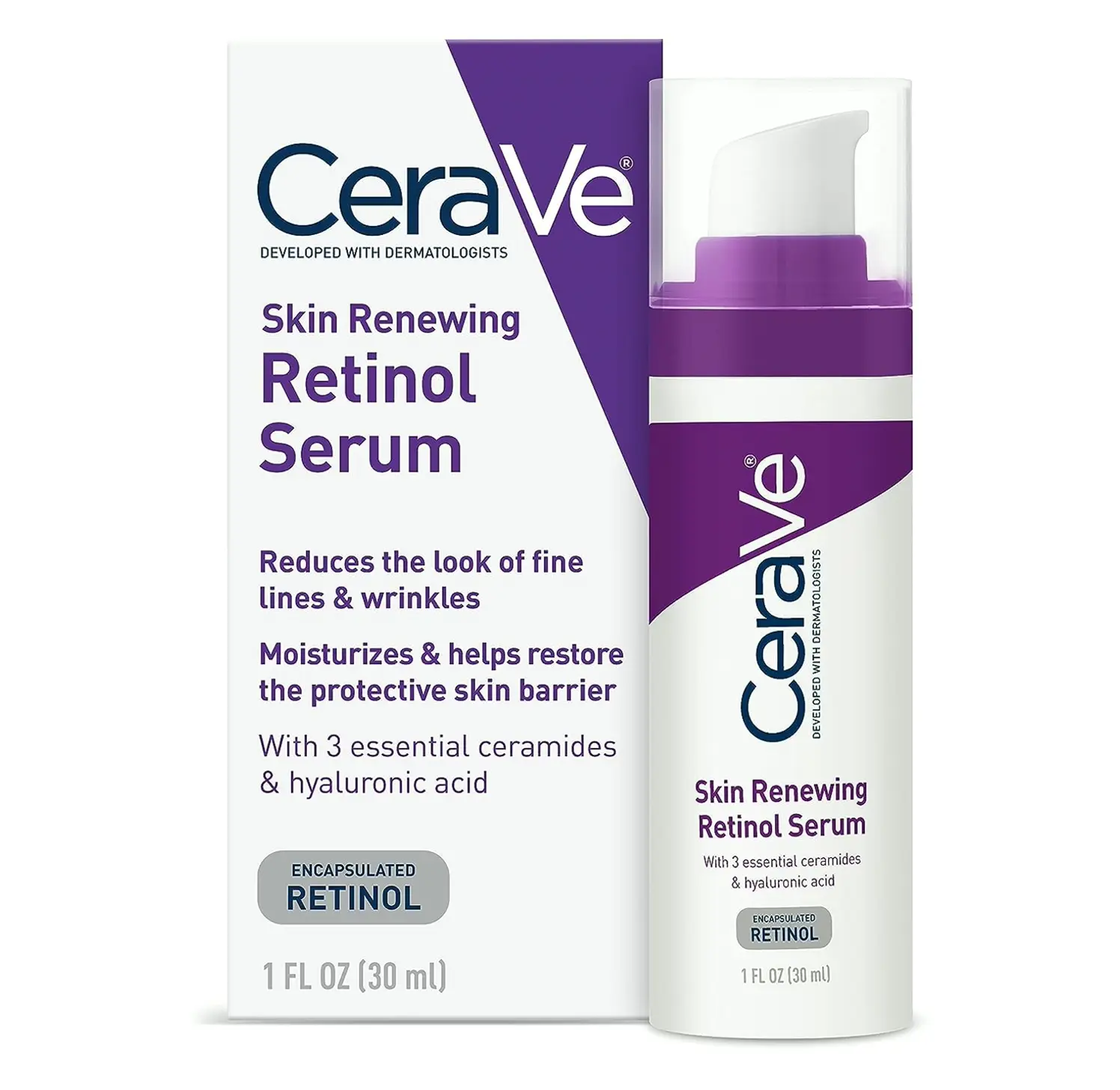 CeraVé Anti-Aging Retinol Serum | Radiance | 1 Oz