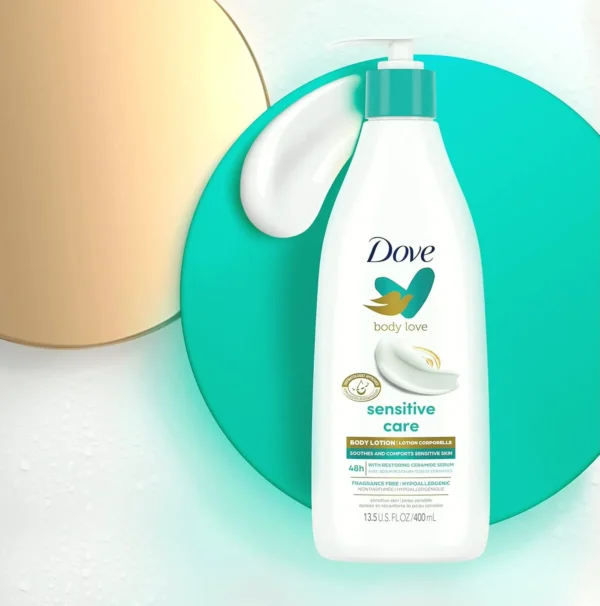 Dove Gentle Skin Body Set of 3 with Ceramide Serum