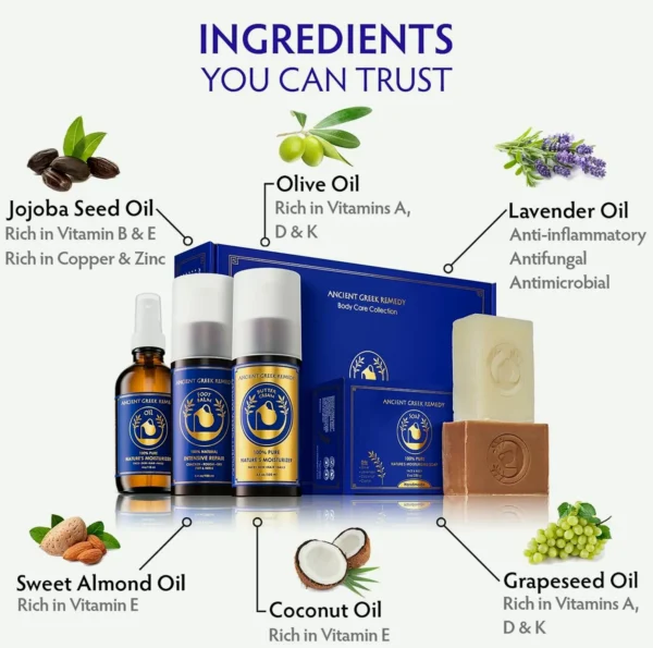 Natural Skin Pamper Present Kit - Lavender Spa Collection