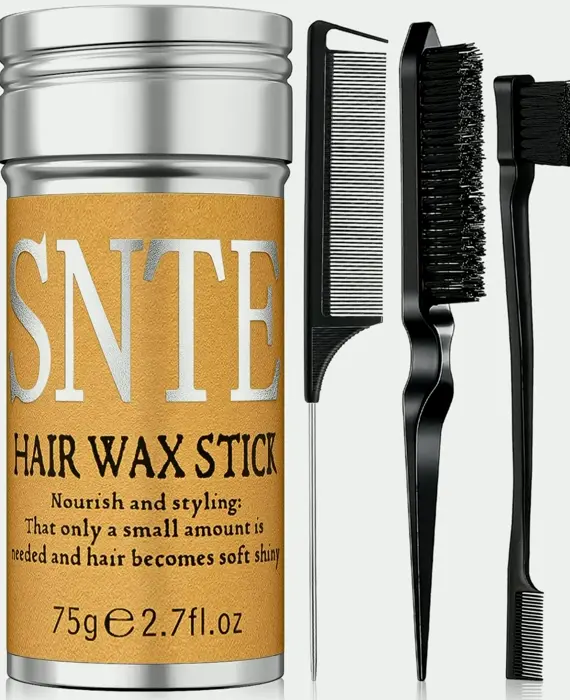 Smooth Sleek Hair Set, Non-Oily Wax Rod 4Pcs