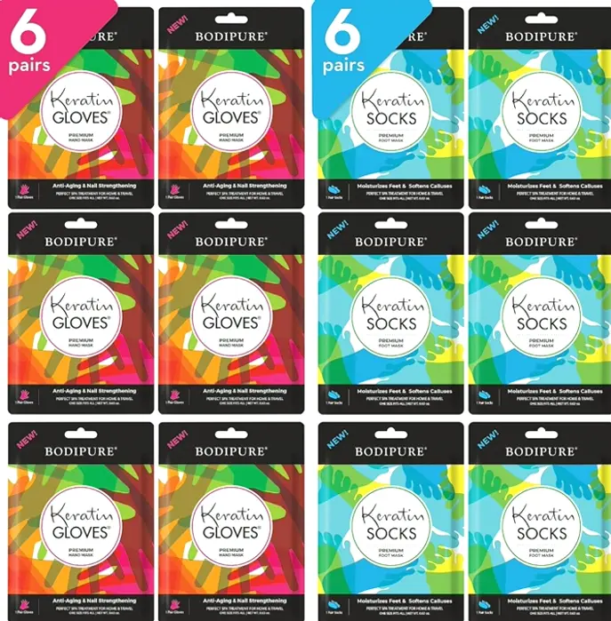 Top Hand and Feet Mask Pack | Moisturizing Handwear & Footwear