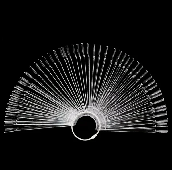 150 Pieces Transparent Manicure Sample Sticks