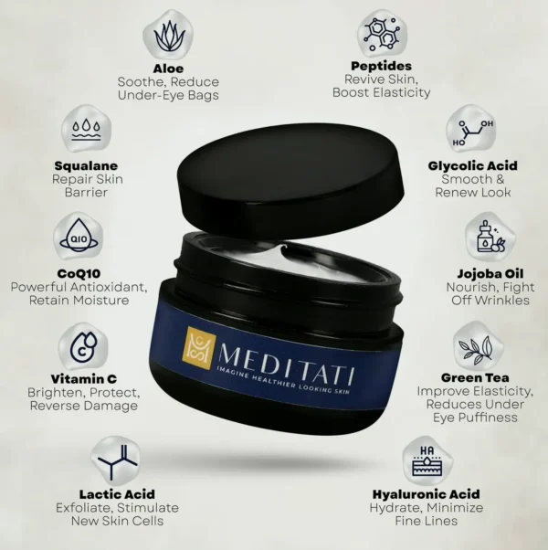 Male's Advanced Eye Treatment for Dark Circles, Wrinkles