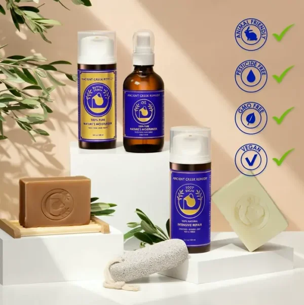 Natural Skin Pamper Present Kit - Lavender Spa Collection