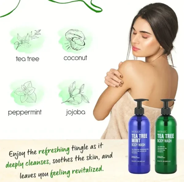 Herbal Body Wash with Vit E, 20.2 fl oz, Set of 2