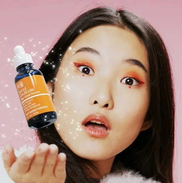 Korean Vit C Serum with Hya Acid, Effective Anti-Aging